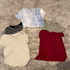 Bundle of shirts